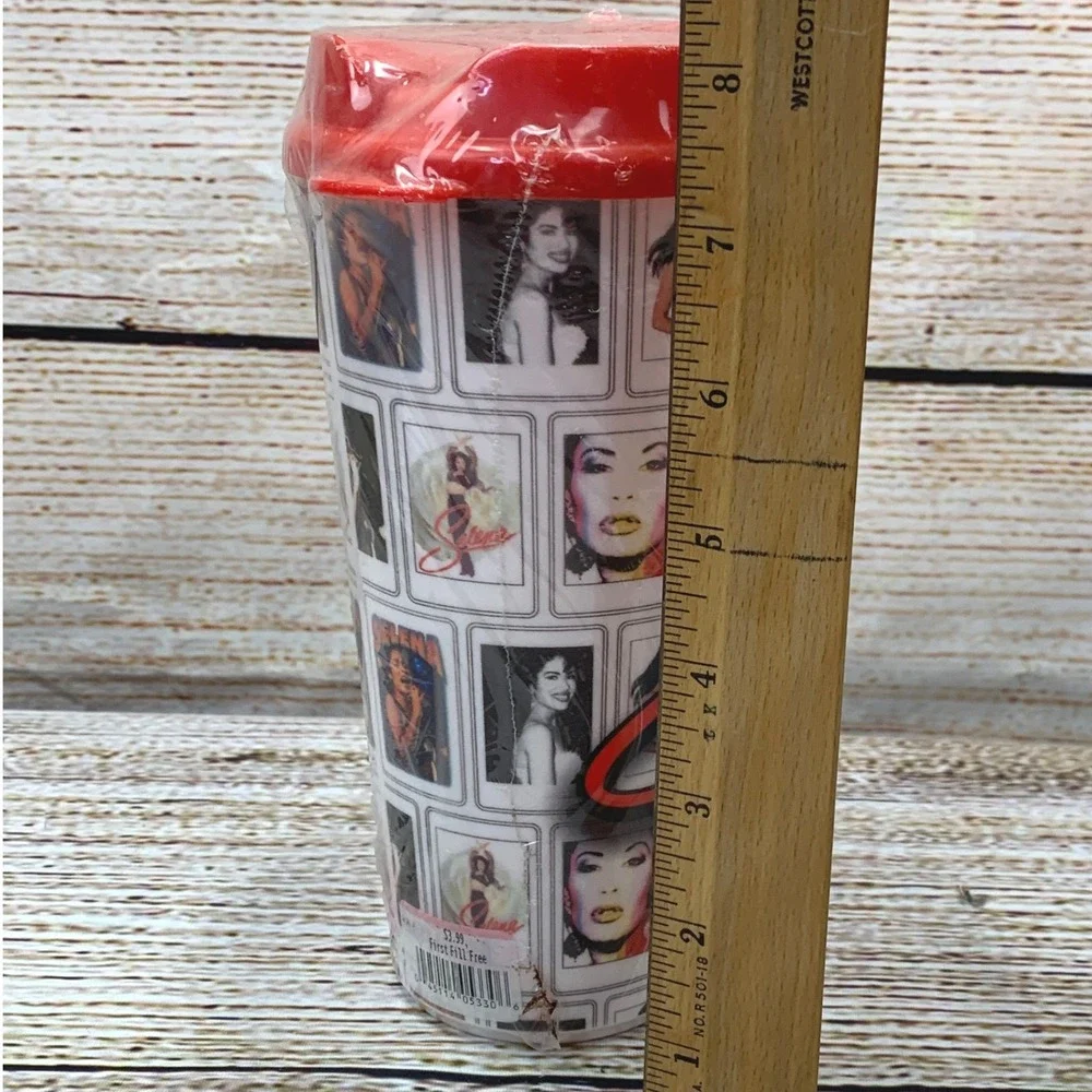 Selena Quintanilla XXV 25th Anniversary‎ Red Lid Tumbler Cup Whirley New Sealed
